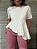 T-shirt Recortes Assimétricos Off White Farm - Imagem 3