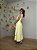 Vestido Midi Alfaiataria Marcela Amarelo - Imagem 4