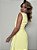 Vestido Midi Alfaiataria Marcela Amarelo - Imagem 9