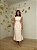 Vestido Midi Alfaiataria Marcela Bege Cru - Imagem 6