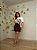 Short Saia Alfaiataria Pamela Marrom - Imagem 3