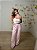 Calça Pantalona Ilhéus Rosa Claro - Imagem 1