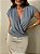 Blusa Lurex Gaby azul - Imagem 3