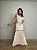 Vestido Longo Modal Mariane Bege Areia - Imagem 9
