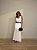 Vestido Longo Modal Mariane Branco - Imagem 1