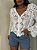 Blusa Bata Crochê Leonie Branca - Imagem 8