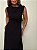 Vestido Midi Alfaiataria Marcela Preto - Imagem 2
