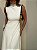 Vestido Midi Alongado Serena Off White - Imagem 2