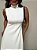 Vestido Midi Alongado Serena Off White - Imagem 6