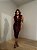 Vestido Midi Modal Yara Marrom - Imagem 1