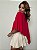 Blusa Capa Assimétrica Marcela Vermelha - Imagem 10