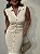 Vestido Midi Modal Yara Bege Creme - Imagem 2