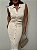 Vestido Midi Modal Yara Bege Creme - Imagem 6