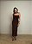 Vestido Midi Tule Isabela Marrom - Imagem 4