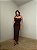 Vestido Midi Tule Isabela Marrom - Imagem 13