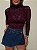 Blusa Renda Leonor Roxo Uva - Imagem 3
