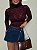 Blusa Renda Leonor Roxo Uva - Imagem 1