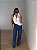 Calça Jeans Wide Leg Reta Isabela - Imagem 12