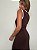Vestido Midi Modal Lorenza Marrom/Branco - Imagem 11