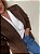 Maxi Blazer Suede Isabela Marrom - Imagem 8