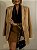 Maxi Blazer Suede Bege - Imagem 9