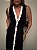Vestido Midi Modal Lorenza Preto/Branco - Imagem 9