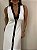 Vestido Midi Modal Lorenza Branco/Preto - Imagem 2