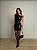 Vestido Curto Courino Ludovica Preto (PRÉ-VENDA, ENVIO A PARTIR DO DIA 01/04) - Imagem 1