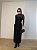 Vestido Midi Transpassado Fiorenza Preto - Imagem 10