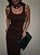 Vestido Midi Antonietta Marrom - Imagem 9