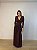 Vestido Longo Donatella Marrom - Imagem 8