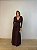 Vestido Longo Donatella Marrom - Imagem 3