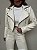 Jaqueta Cropped Courino Isabella Off White - Imagem 3