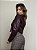 Jaqueta Cropped Courino Isabella Vermelho Bordô - Imagem 10