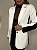 Maxi Blazer Alfaiataria Costanza Off White e Preto - Imagem 6