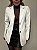 Maxi Blazer Alfaiataria Costanza Off White e Preto - Imagem 5