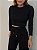 Cropped Canelado Isabella Preto - Imagem 3