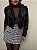 Saia Curta Tweed Beatrice Preto e Branco - Imagem 14