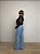Calça Jeans Wide Leg Dirty Wash - Imagem 5