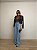 Calça Jeans Wide Leg Dirty Wash - Imagem 8