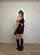 Vestido Curto Nula Manga Francesca Roxo Uva - Imagem 7