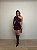 Vestido Curto Nula Manga Francesca Roxo Uva - Imagem 4