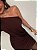 Vestido Curto Nula Manga Francesca Marrom - Imagem 4