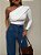 Calça Wide Leg Jeans Leonelle - Imagem 4