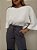 Blusa Tricot Matilde Branca - Imagem 11