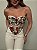 Corselet Estampado Francesca - Imagem 1