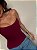Corselet Alfaiataria Leonor Vermelho Bordô - Imagem 6