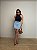 Saia Curta Jeans Claro Leonie - Imagem 1