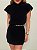 Vestido Curto Tricot Leonelle Preto - Imagem 4