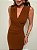 Vestido Midi Colcci Caramelo - Imagem 5